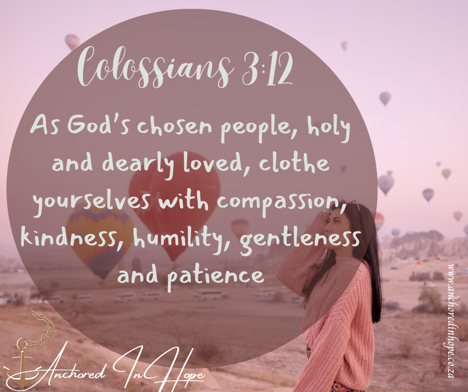 8 4 Colossians 312 As Gods chosen People