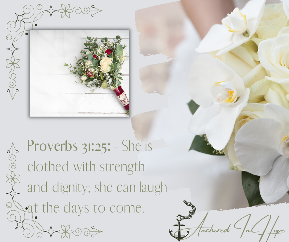 Proverbs 3125 She is Clothed in Strength